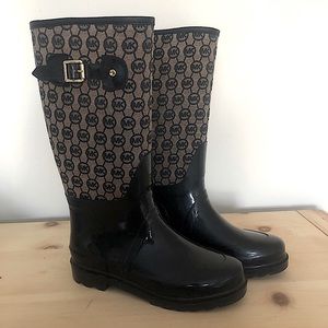 Michael Kors Black Winter/Rain Boots
